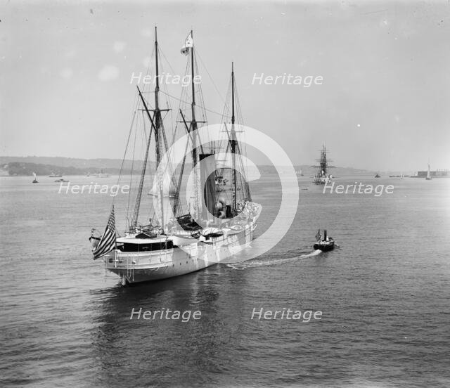 U.S.S. Dolphin, between 1885 and 1901. Creator: Unknown.