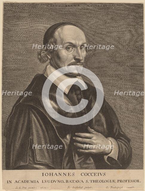 Johannes Cocceius. Creator: Jonas Suyderhoef.