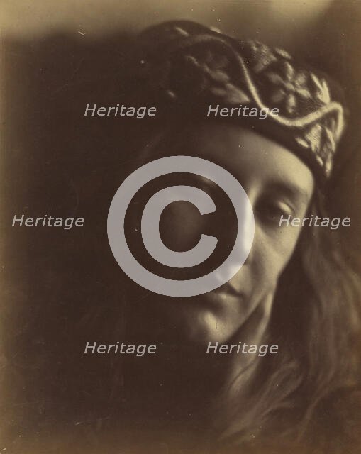 The Maid of Athens (May Prinsep), 1866. Creator: Julia Margaret Cameron.