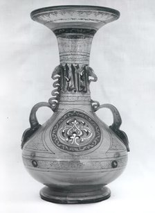 Vase with Handles, Syria, second half 14th century. Creator: Unknown.