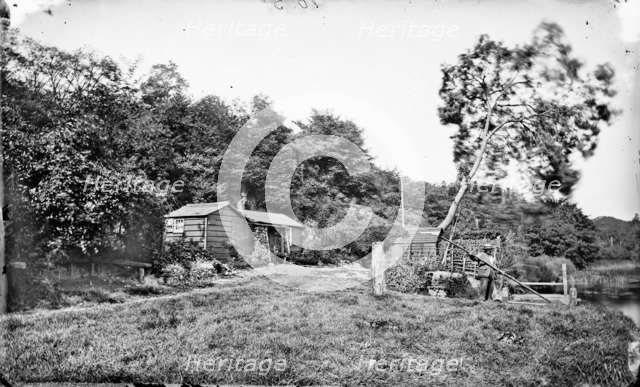 Roebuck Ferry House, Purley On Thames, Berkshire, c1860-c1922.  Artist: Henry Taunt