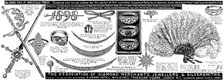 Advertisement for the Association of Diamond Merchants, Jewellers, & Silversmiths, 1898. Creator: Unknown.