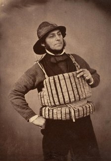 Captain of the Tenby Lifeboat, 1853-56. Creator: Mr. Gonne.