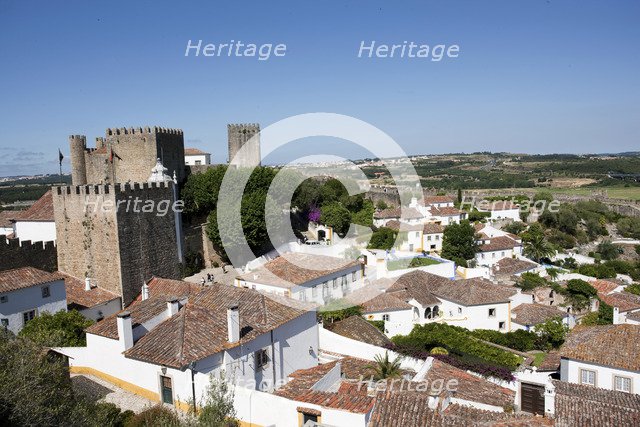 Obidos Castle, Obidos, Portugal, 2009. Artist: Samuel Magal
