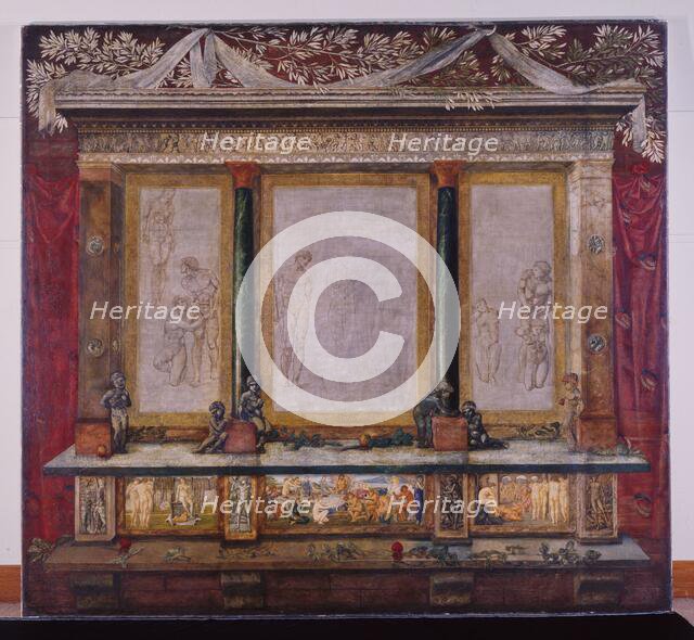 Troy Triptych, 1872-1898. Creator: Sir Edward Coley Burne-Jones.