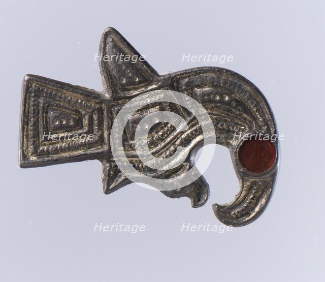 Bird-Shaped Brooch, Frankish, 550-600. Creator: Unknown.