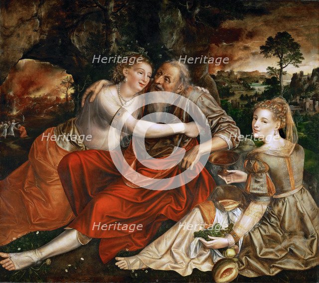 Lot and his Daughters.