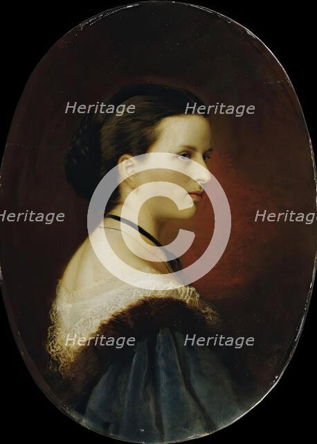 Bertha von Thoren, 1857. Creator: Otto von Thoren.