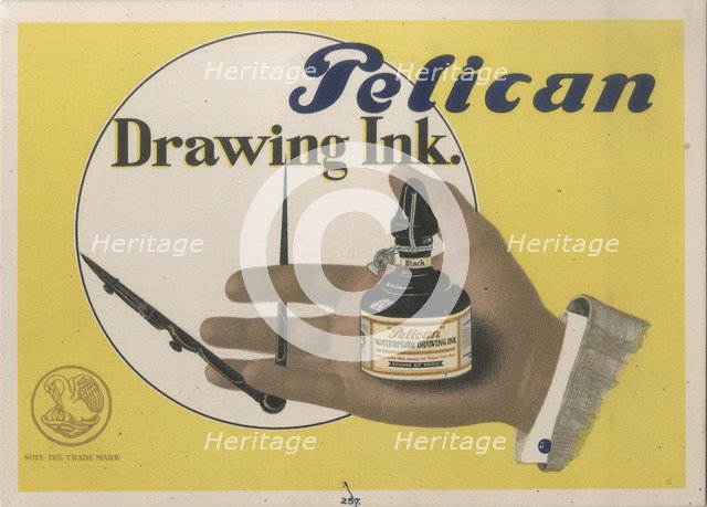 Pelican Ink. Artist: Lissitzky, El (1890-1941)