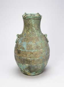 Wine Jar (Hu), Eastern Zhou dynasty, early Warring States period, early 5th century. B.C. Creator: Unknown.