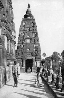 Buddh Gaya, Buddha's holiest place, India, 1922.Artist: Deaville Walker