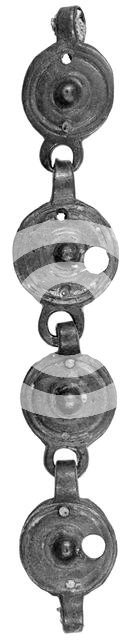 Belt or Chain with Four Circular Links, 1st century B.C.-1st century A.D. Creator: Unknown.