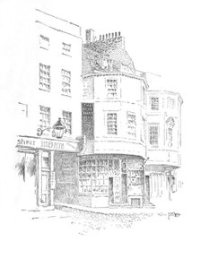 'The Boar's Head Inn, King Street', c1897. Artist: William Patten.