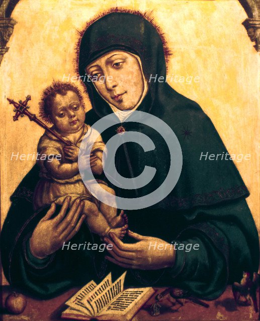 'Virgin and Child', 16th century. Artist: Anon