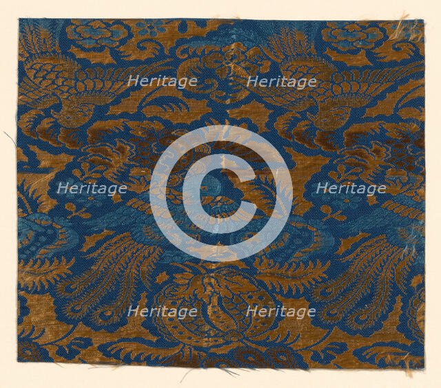 Fragment, Japan, late Edo period (1789-1868)/ Meiji period (1868-1912), 19th century. Creator: Unknown.