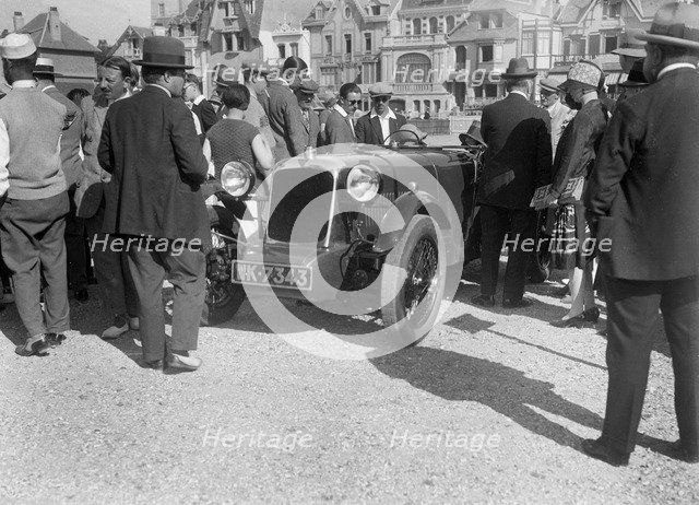 Alvis FWD at the Boulogne Motor Week, France, 1928. Artist: Bill Brunell.