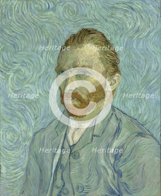 Self-Portrait, 1889. Artist: Gogh, Vincent, van (1853-1890)