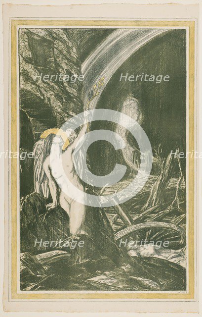 'The rebirth of the arts', 1917. Artist: Charles Shannon