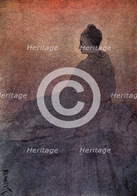 'The Victory of Buddha', 1913.  Artist: Rabindranath Tagore