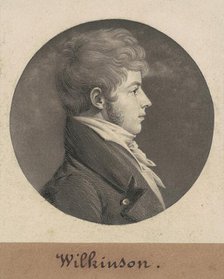 Joseph Biddle Wilkinson, 1808. Creator: Charles Balthazar Julien Févret de Saint-Mémin.