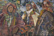 Hutsul wedding, 1924. Creator: Kazimierz Sichulski.