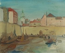 Port of Dubrovnik, 1920-1935. Creator: Václav Srutek.