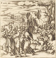 Christ Teaching the Multitude, probably c. 1576/1580. Creator: Leonard Gaultier.