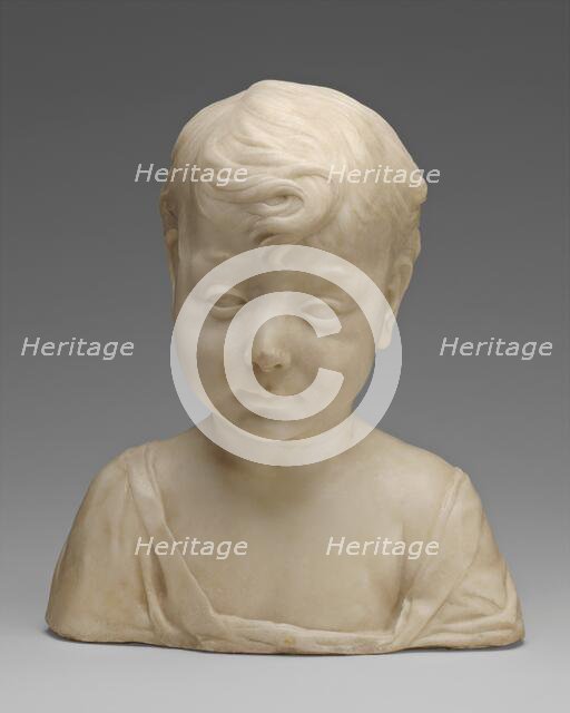 The Christ Child (?), c. 1460. Creator: Desiderio da Settignano.