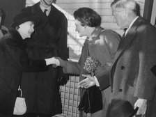 The Duke and Duchess of Windsor arrive at Victoria Station from France, November 1962. Artist: Unknown