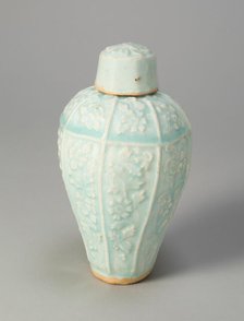 Covered Vase with Floral Scrolls, Song dynasty (960-1279). Creator: Unknown.