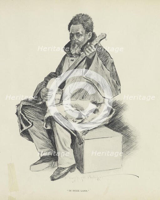 In Dixie land, 1899. Creator: Jay Campbell Phillips.