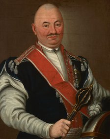 Portrait of Józef Gabriel Stempkowski (d. 1793), Voivode of Kyiv, between 1768-1780. Creator: Unknown.
