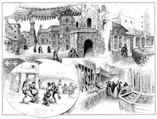 The Beatrice Exhibition at Florence, 1890. Creator: Carl Hentschel.