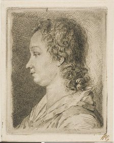 Madame Schmidt (the Artist's Wife), 1753. Creator: Georg Friedrich Schmidt.