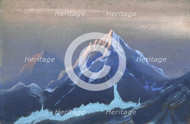 Himalayas', 1943. Creator: Roerich, Nicholas (1874-1947).