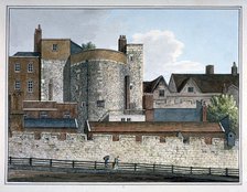 Beauchamp Tower, Tower of London, 1801. Artist: Charles Tomkins