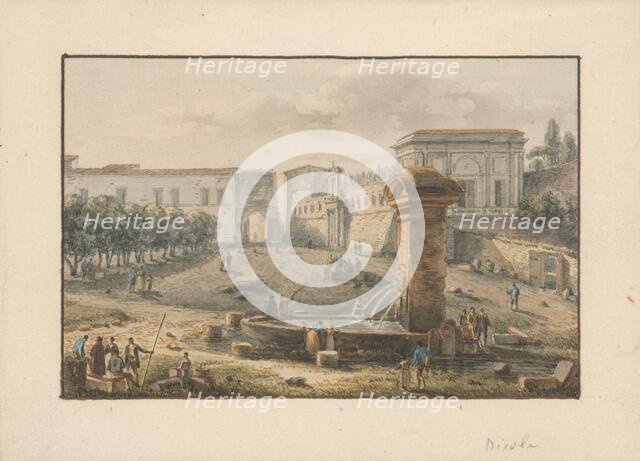 At the well, 2nd half 18th century. Creator: Unknown.