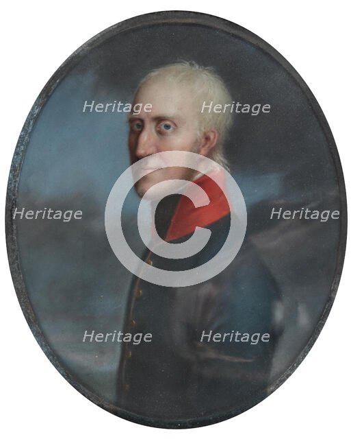 Portrait of Georg I, Duke of Saxe-Meiningen (1761-1803). Creator: Schröder, Johann Heinrich (1751-1812).