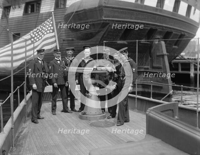 U.S.S. Free Lance, petty officers, 1898, 1898. Creator: Unknown.