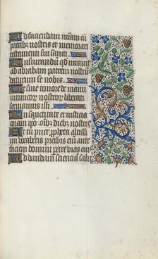 Book of Hours (Use of Rouen): fol. 144r, c. 1470. Creator: Master of the Geneva Latini (French, active Rouen, 1460-80).