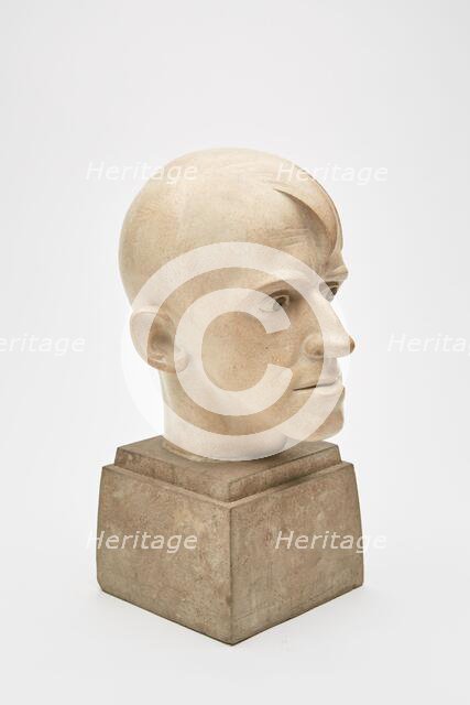 Portrait Head of John Hampson (1901-1955), 1930-1950. Creator: Gordon Herickx.