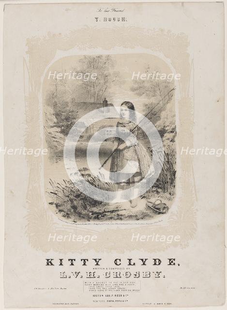 Kitty Clyde, 1854. Creator: Unknown.