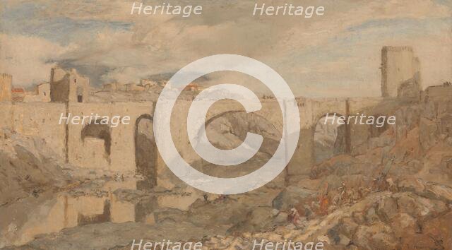 Bridge near Toledo, 1903. Creator: Marius Bauer.