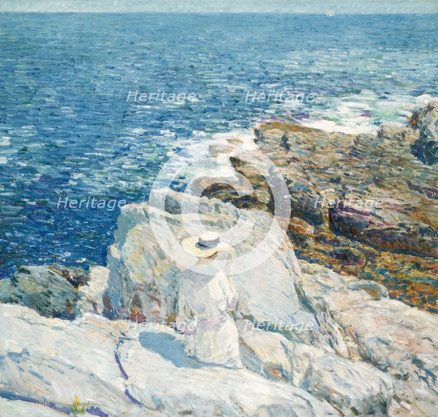The South Ledges, Appledore, 1913. Artist: Hassam, Childe (1859-1935)