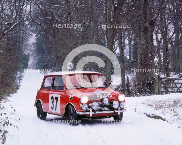 1964 Morris Mini Cooper S. Artist: Unknown.