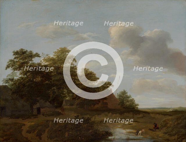 A Farmstead by the Dunes. Creator: Jan van der Meer.