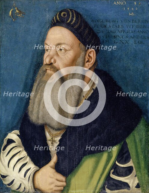 Portrait of Adelberg III of Bärenfels , 1526. Creator: Baldung (Baldung Grien), Hans (1484-1545).