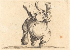 The Drinker, Front View, c. 1622. Creator: Jacques Callot.