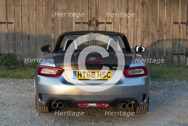 2018 Fiat 124 Abarth Spider. Creator: Unknown.