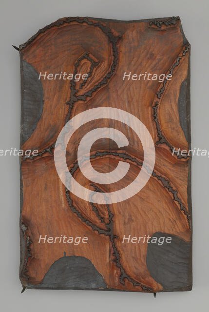 Six Printing Blocks, England, before 1850. Creator: Unknown.